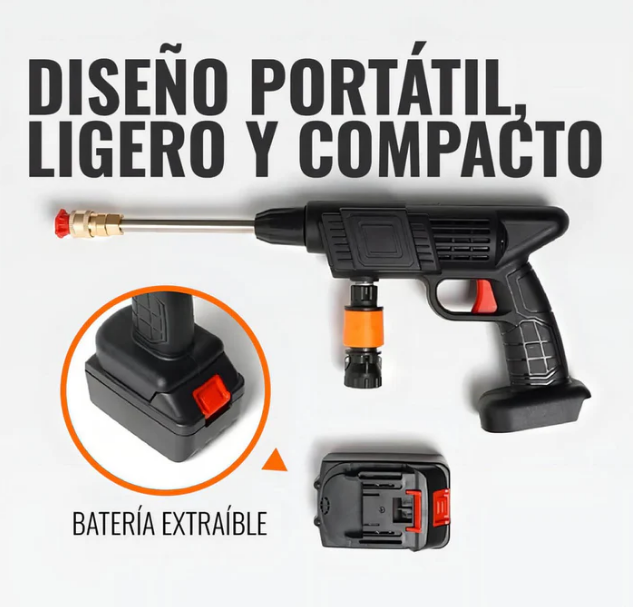 HIDROLAVADORA INALAMBRICA + REGALO MINI ASPIRADORA 🎁